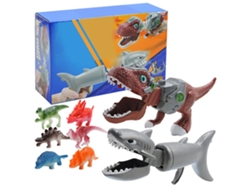 Dinosaurio Tiburón Con Garra De Mano, Juguetes Para Fiestas, Regalo Para Niños De 5 Años En Adelante