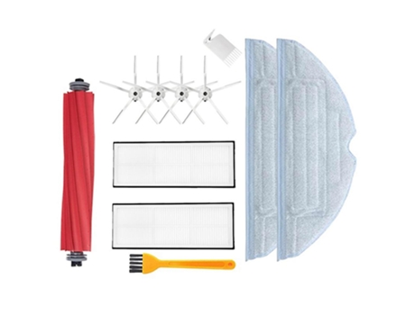 11pcs escova lateral principal filtro hepa pano esfregão para xiaomi roborock t7s