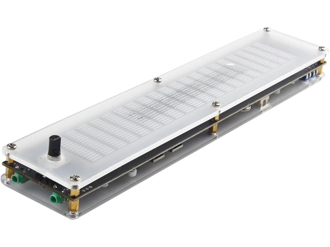 Visualizador Led De 20 Segmentos Y Monitor De Nivel Alimentado Por Entrada Usb Estándar.