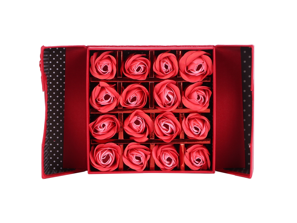 Caja De Regalo Con Rosas Artificiales Pe Para Fiestas De Cumpleaños - Regalo Innovador