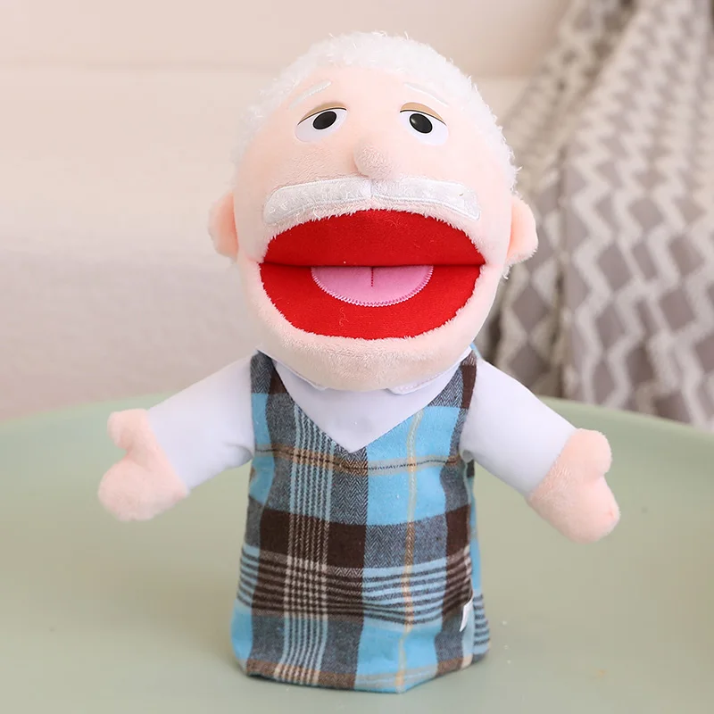 (estilo 2, Aprox. 28-33 Cm) Fantoche De Dedo/mão De Pelúcia Infantil, Brinquedo Para Brincadeiras Em Família.