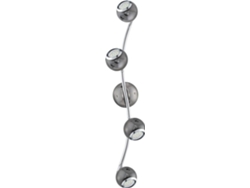 CAND. TETO LED EGLO R4 GU10 BIMEDA CR/PR