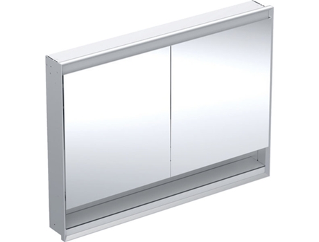 Armario con espejo GEBERIT ONE con ComfortLight 2 puertas montaje oculto con hornacina 120x90x15cm 505.825.00.