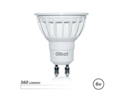 Bombilla LED Elbat Gu10 6w 560lm Luz blanca Ahorro de energía Larga duración Fácil instalación Color blanco