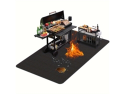 Mantel Grande Para Barbacoa, 72 X 39 Pulgadas, De Doble Cara, Ignífugo, Impermeable Y Resistente Al Aceite.