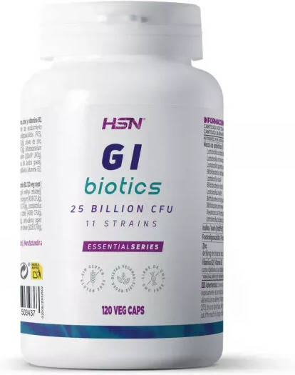 Complemento Alimentar HSN Gi Biotics (120 veg caps)