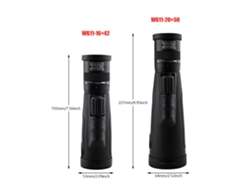 Tipo A8-20x50 Telescopio Monocular Zoom Alta Calidad 6-16x42 Impermeable Observación Animales Juegos Paisajes