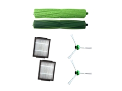 Filtros de barrido, cepillo lateral y rodillo compatibles con Irobot Roomba i7, e5 y e6.