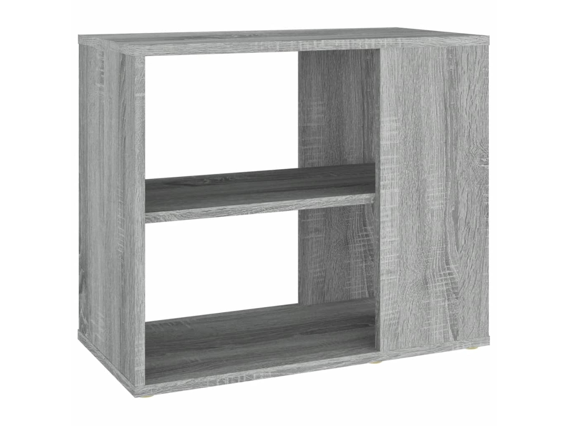 Mesa auxiliar gris Sonoma MAISON EXCLUSIVE Derivados de madera 60x30x50 cm