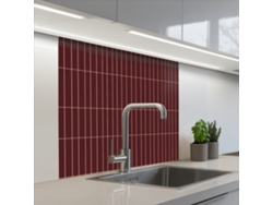 Paneles para salpicadero de cocina - Diseño Burdeos - 80x80 cm