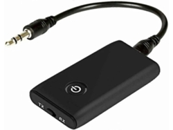 Transmissor Bluetooth 5.0 E Adaptador Receptor, Adaptador Bluetooth 2 Em 1, Aptx 3.5mm Jack E Usb, Compatível Com Tv / Pc / Sistema Estéreo / Hom