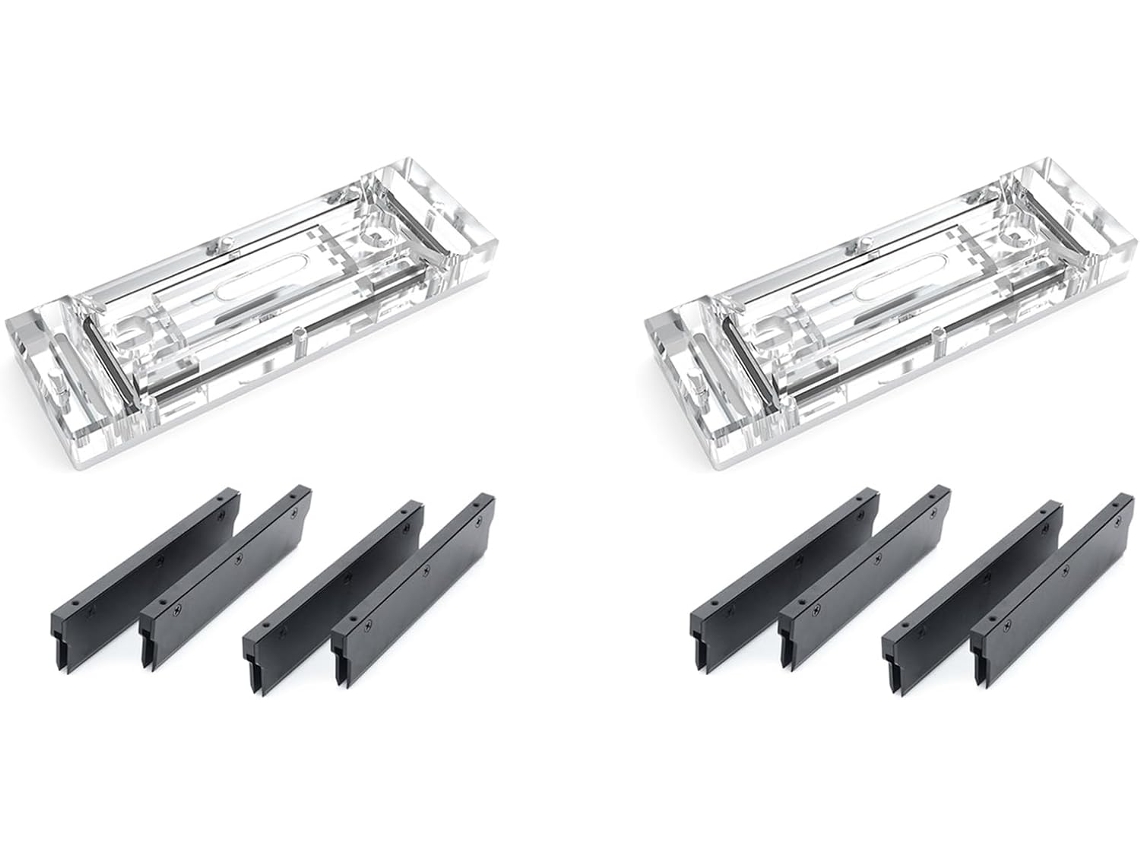 2 Kits De Bloques De Refrigeración Líquida Lrc2.0 Rgb Con Doble Blindaje Para Memoria Ram