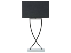 Lámpara de mesa BELIANI Yasuni de Hierro Negro 32x20x62