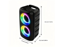 Altavoz Inalámbrico Hy-3317, Graves Y Efecto Envolvente