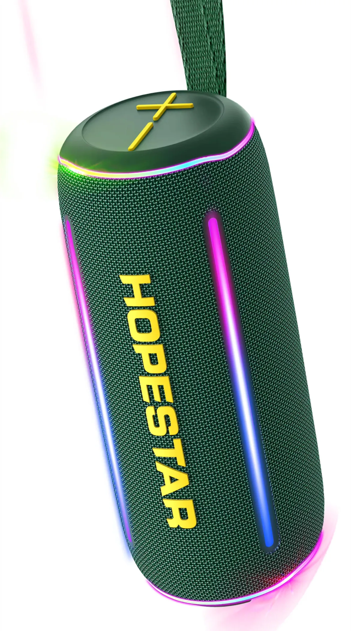 Altavoz Bluetooth P58 (verde), Sonido De Alta Fidelidad De 40 W, Ipx6