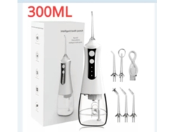 Irrigador Bucal Portatil Dental Chorro De Agua 310ml Ipx7 L10 Blanco Gertiz