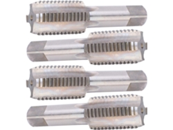 Juego De 4 Machos De Roscar Manuales M30, Herramientas De Acero Aleado De Alta Calidad Para Roscado Y