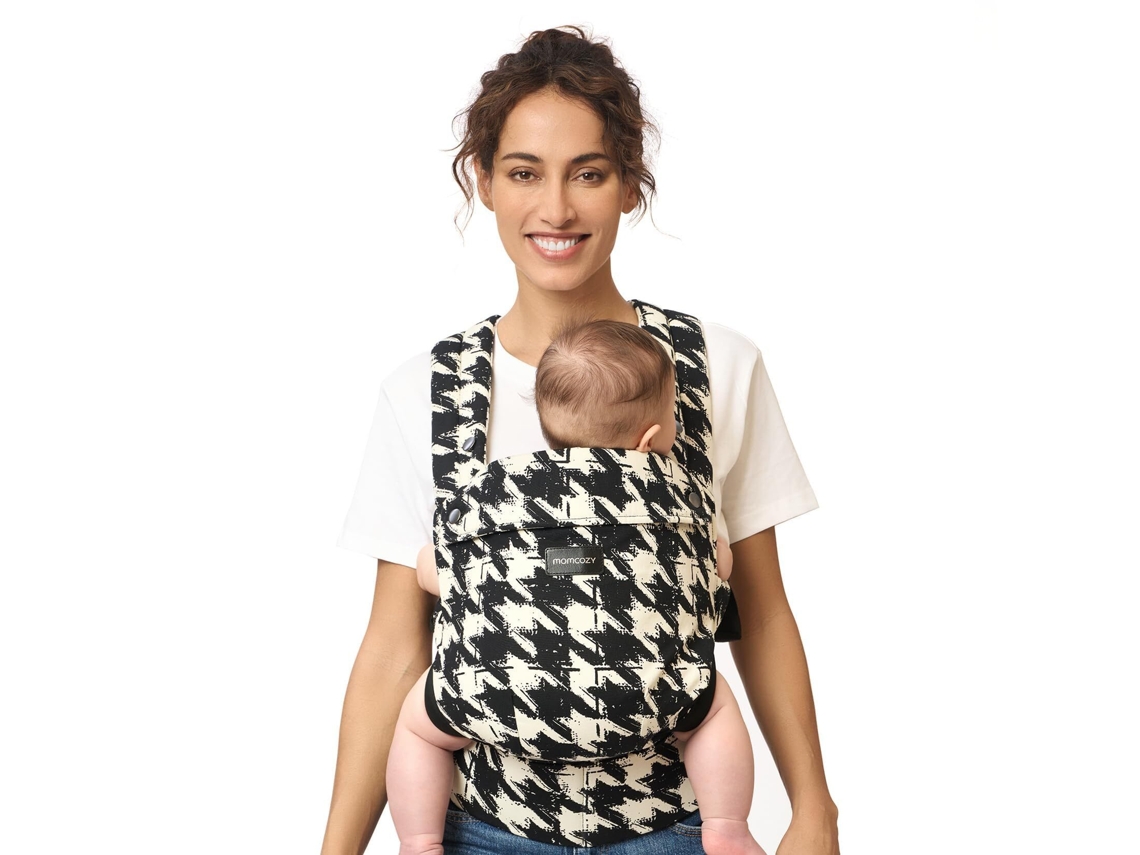 Mochila Portabebés Momcozy Ergonómica, Cómoda Y Ligera Para Bebés De 3 A 24 Meses, Color Pata De