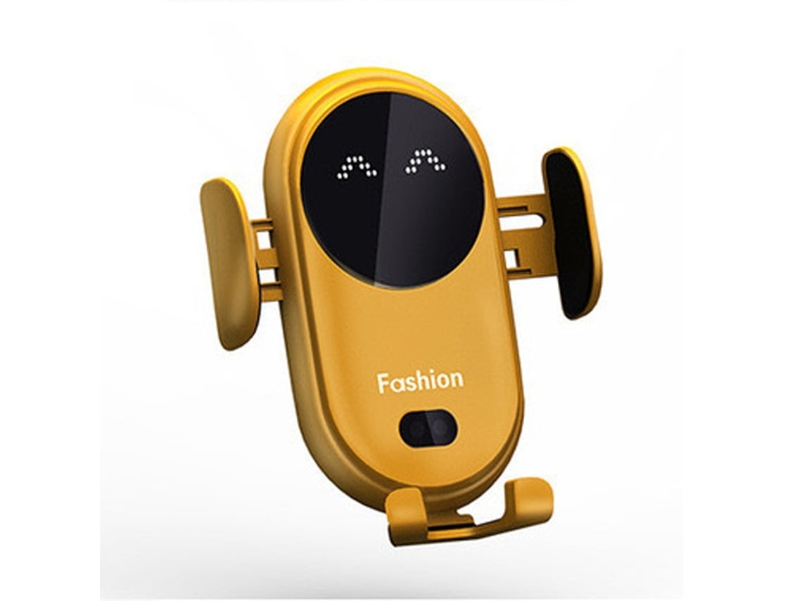 Cargador Carro Sem Fio Rápido Qi para Apple YEMAESRE Amarillo