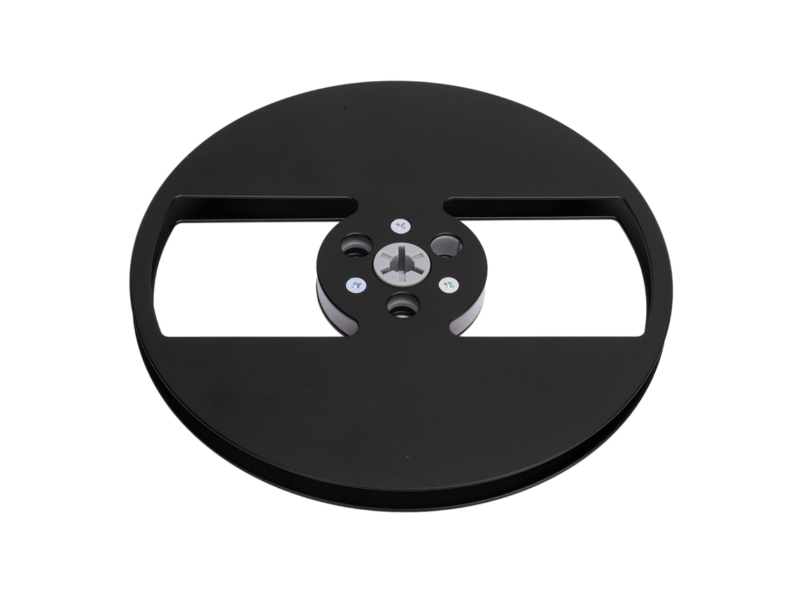 Carrete De Cinta Vacío De Aleación De Aluminio De 7 Pulgadas Con 2 Orificios Para Reproductor De Cinta Universal De Carrete A Carrete.