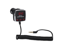 Transmisor FM inalámbrico Bluetooth, cargador de coche y reproductor MP3