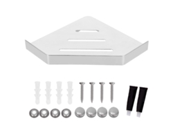 Estante Esquinero Para Baño, Sin Agujeros, Organizador De Almacenamiento Para Ducha, Acero Inoxidable.