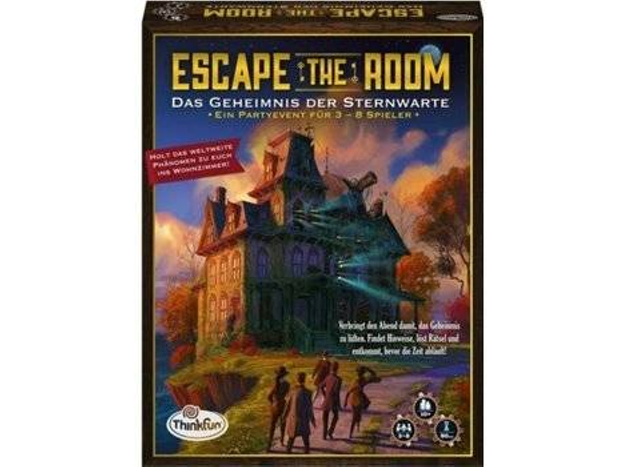 Juego de Mesa THINKFUN Escape the Room (Edad Mínima: 10)
