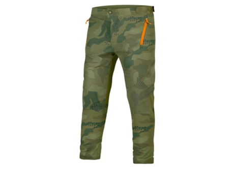 Calça ENDURA Calças Sem Badana Mt500 Burner Verde 7-8 Years