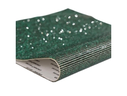 Papel de estrás hecho a mano, pegatinas autoadhesivas de estrás, funda para teléfono con estrás brillante hecha a mano (verde oscuro)
