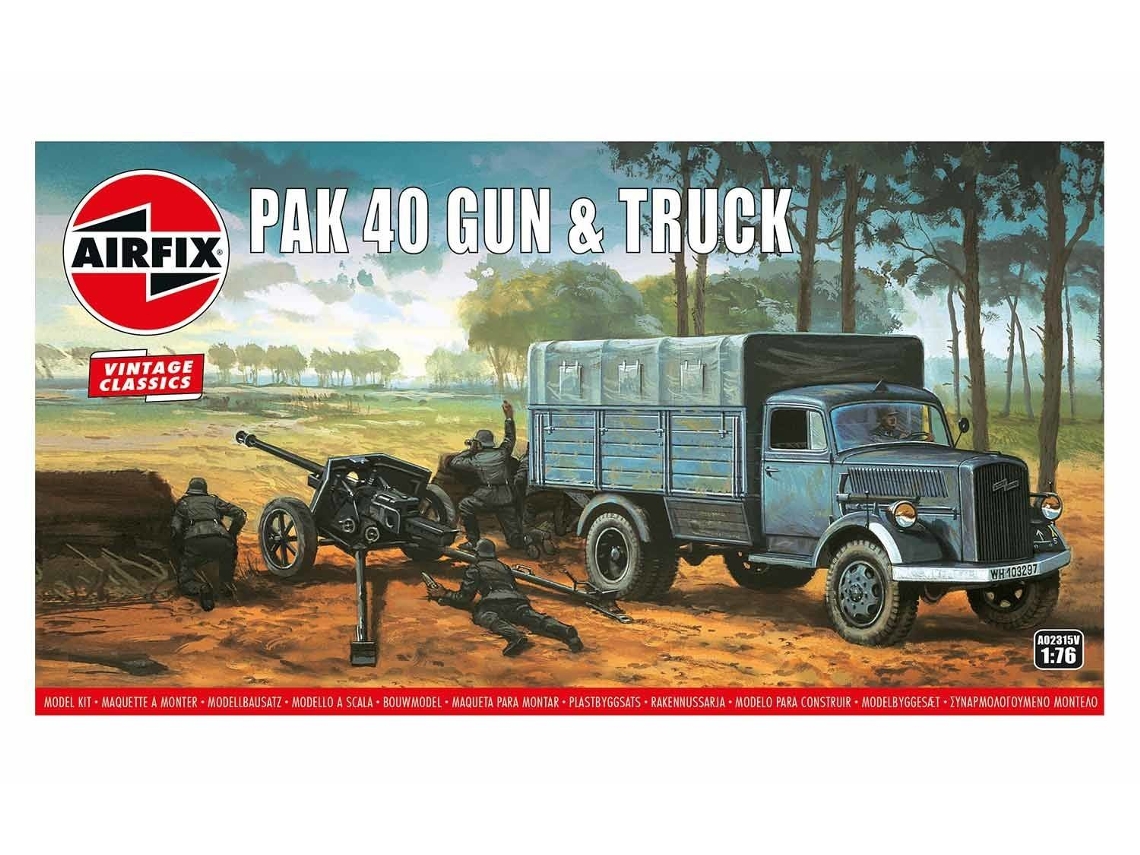 Military vehicle model kit AIRFIX (8 anos)