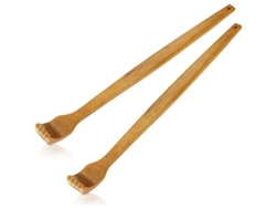 Raspador De Espalda Manual De Madera Con Mango, Masajeador De Espalda Largo Para Alivio Inmediato