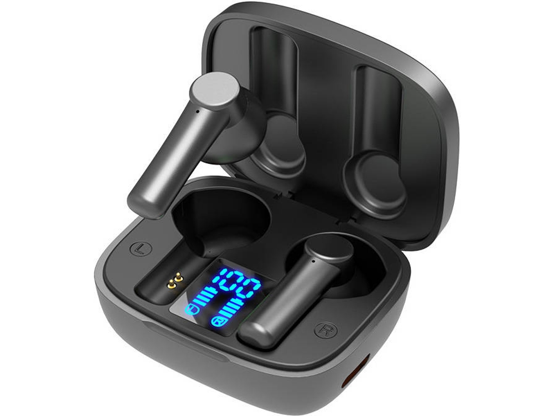 Auriculares Bluetooth True Wireless SEMD Semd-EJ06 (In Ear - Micrófono - Azul)