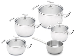 Batería de cocina SILAMPOS Yumi glass (5 piezas)