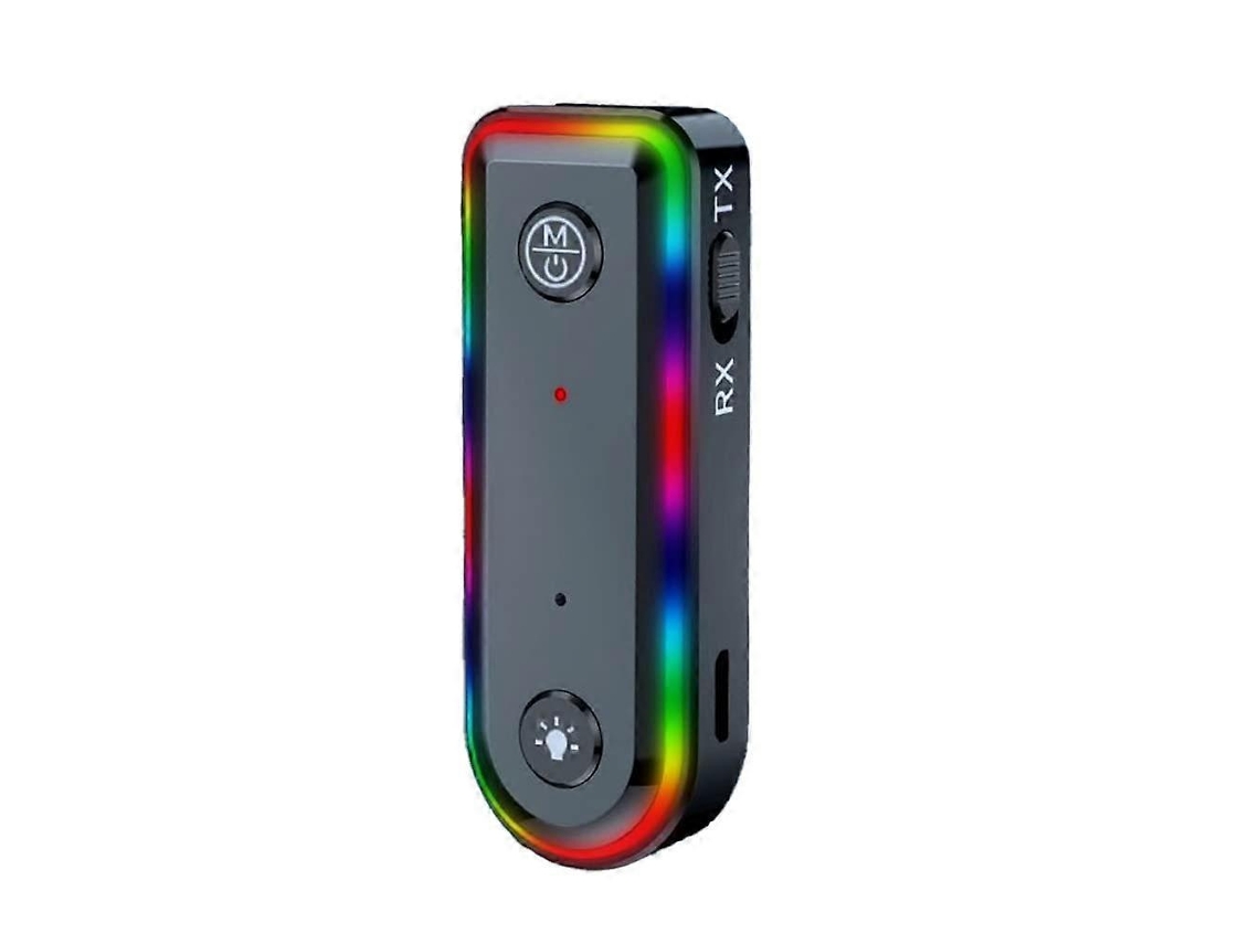 Receptor inalámbrico recargable Rosewell Bluetooth 5.3 de 3,5 mm con entrada auxiliar