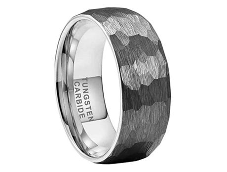 Anillo Acero Tungsteno-8Mm-8 Anillo Acero Tungsteno-8Mm-8 JEIIBRZUI