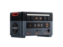 Estación de energía portátil Oscal Powermax 2400pro - Batería LFP de 2016 Wh - 2400 W (pico de 4800 W) - Conectada a la red eléctrica - Altavoces dobles - UPS de 5 ms