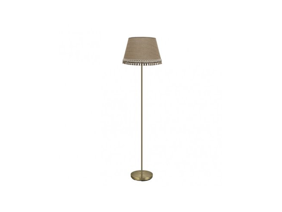 Salón de pies Ada 1xe27 Cuero/arena 163x40x40 Cm Fabrilamp