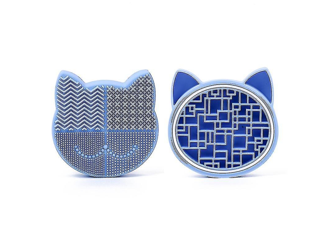 Alfombrilla de silicona para limpieza de brochas de maquillaje Rosewell