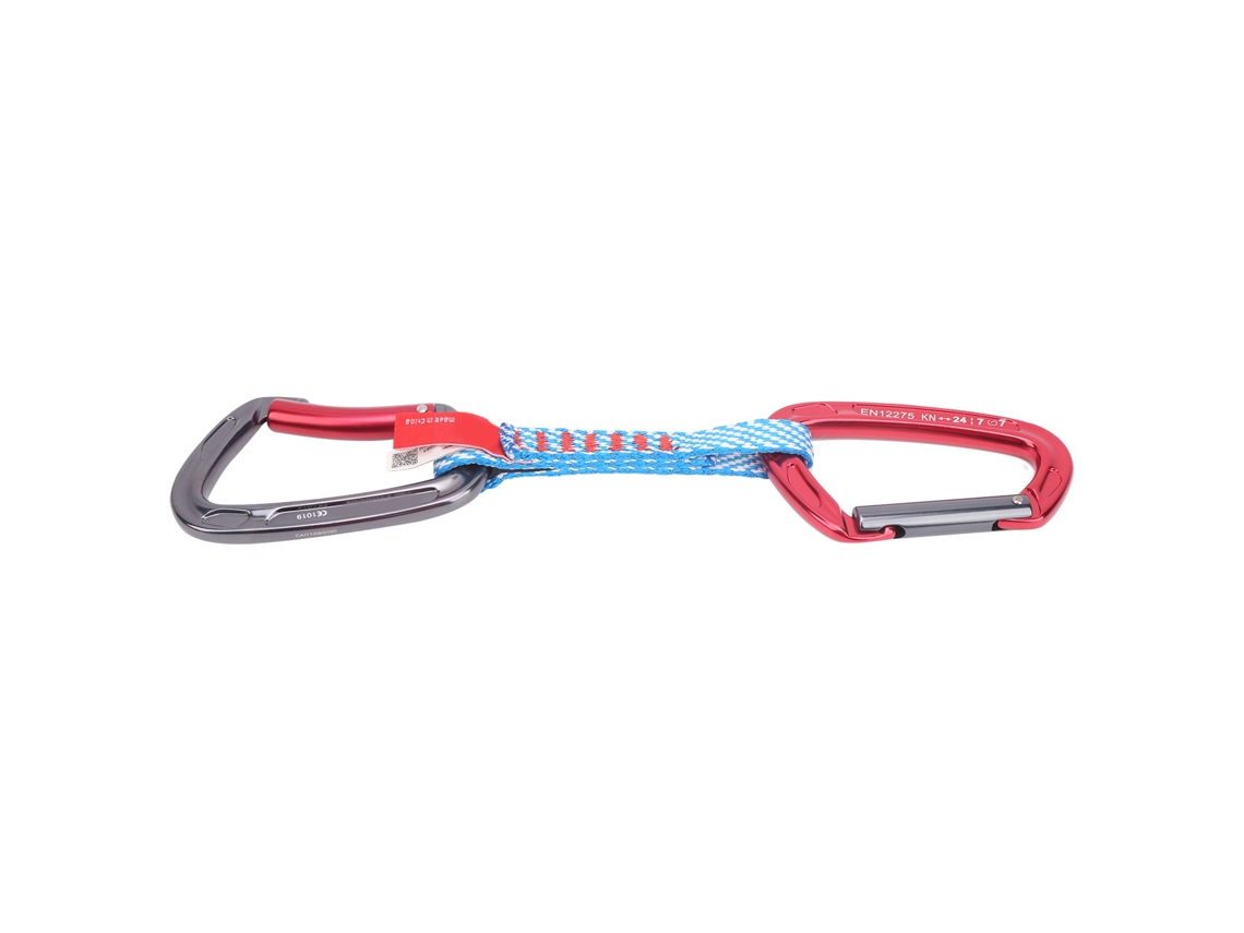 Rebe-kit De Mosquetones Para Escalada Al Aire Libre Camnal Con Mosquetones De Puerta Recta Y Curva 27cm 24kn