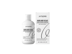 Champú nutritivo Jaysuing: limpieza suave, control de grasa, volumen y fragancia duradera.