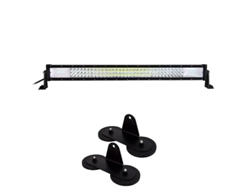 Barra de luz LED, tecnología 7D, soporte magnético, 32 pulgadas, 405 W, inalámbrica, OEM