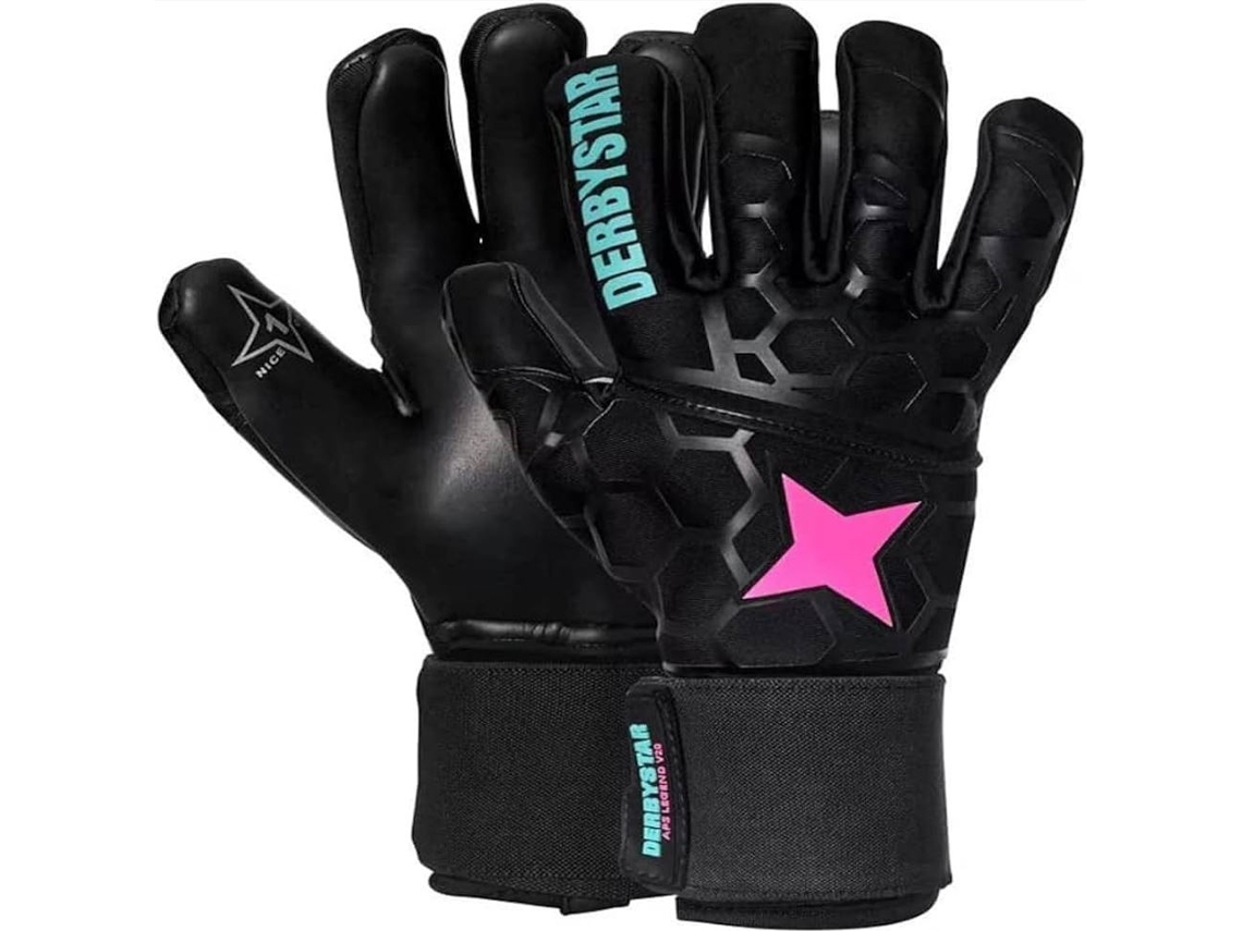Guantes de portero Derbystar Aps Black Legend V20: Comodidad y agarre inigualables