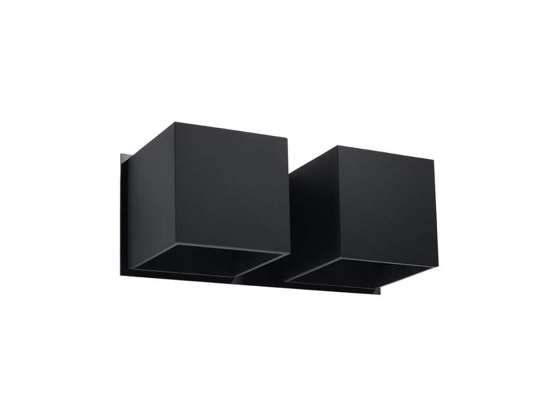 Sollux Sl.0657 Aplique Quad 2 Negro