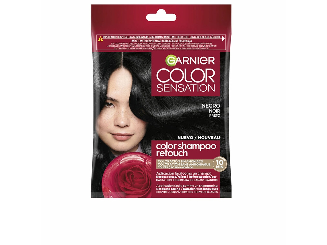 Colorante en Champú GARNIER COLOR SENSATION (Negro - Nº 1.0)
