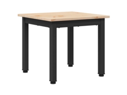 Maison Exclusive - Mesa De Café Natural 40 X 40 X 36 Cm Madera De Pino Macizo
