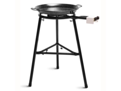 Set Paellero Gas 40cm Paellera Esmaltada 46cm 12 Raciones 3 Patas Kit Paella BRIEBE MEDIUM