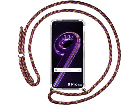 Carcasa Realme 9 Pro 5G TUMUNDOSMARTPHONE Colgante Rosa