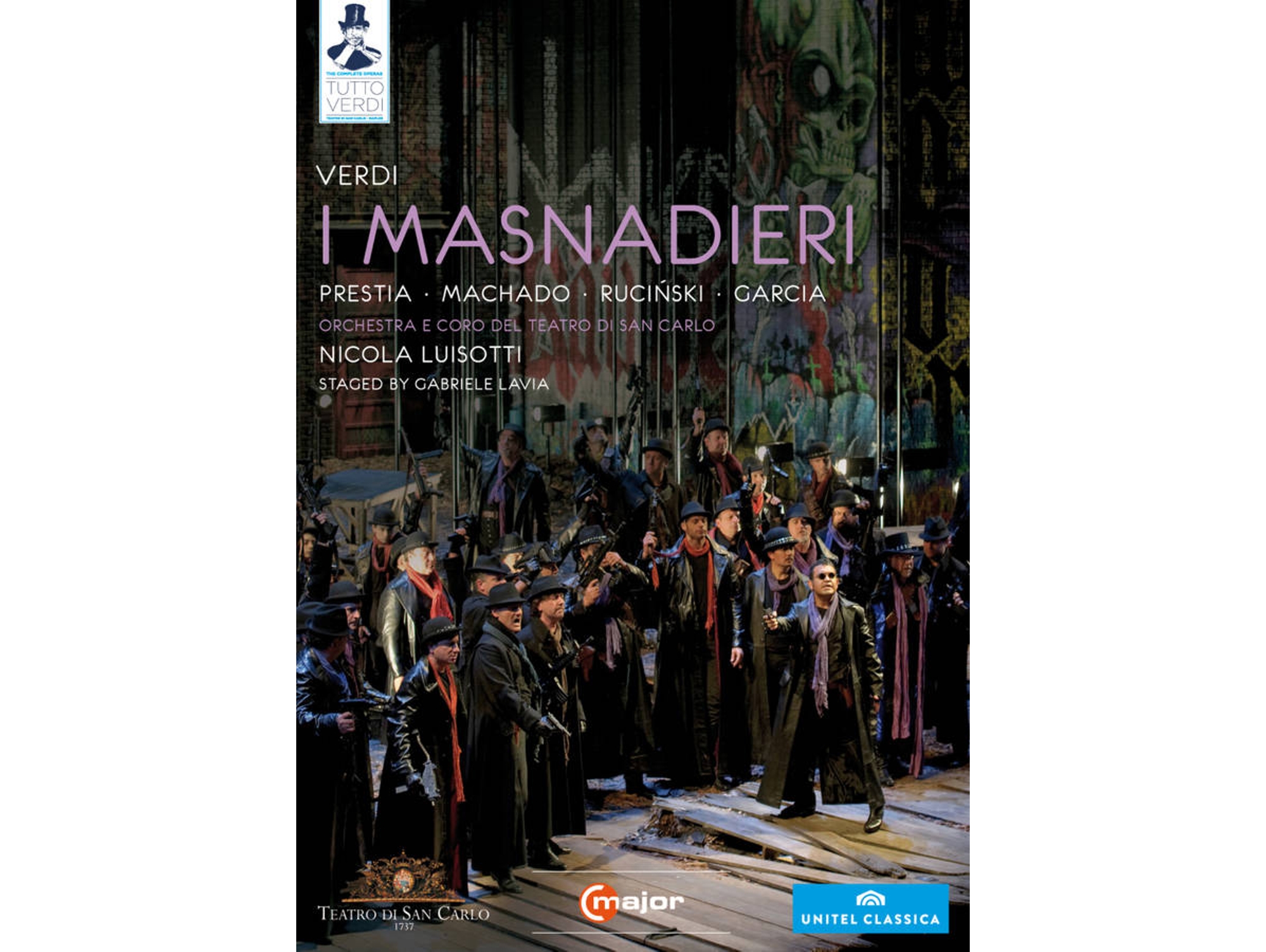 DVD-Video Album Luisotti/Prestia/Machado/Rucinski - I Masnadieri (1 CDs)
