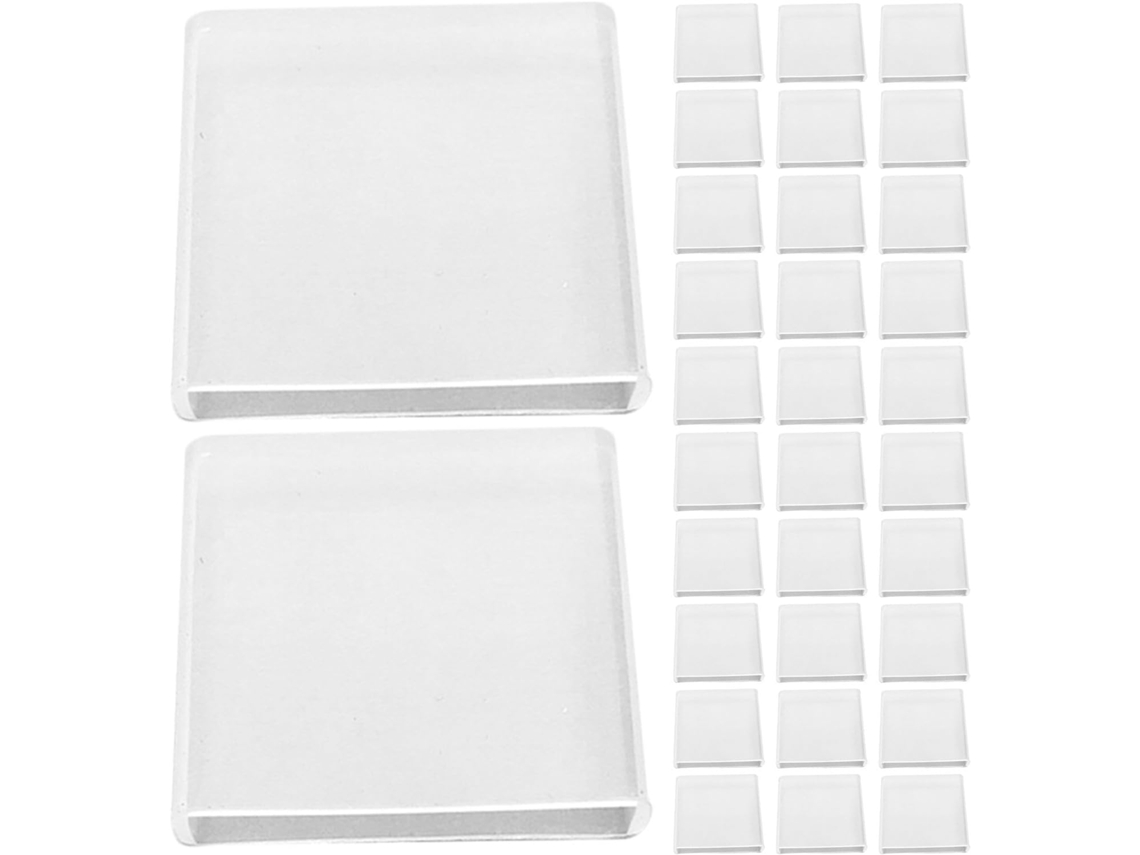 120 Pinzas Silicona Perchas Fundas Antideslizantes Pantalones Faldas Protectoras Transparentes Organizar