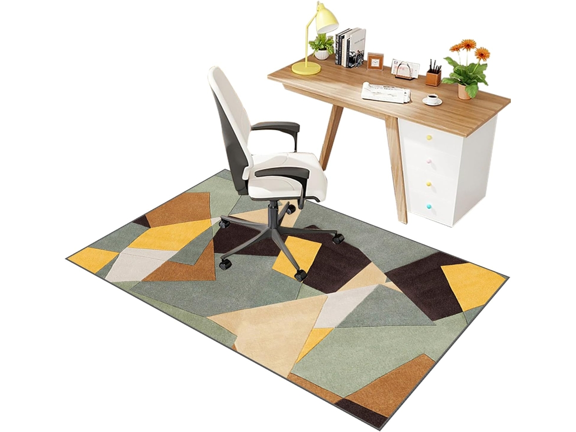 Tapete Protetor Piso Escritório 90 X 120 Cm Piso Parquet Laminado Xunzheng